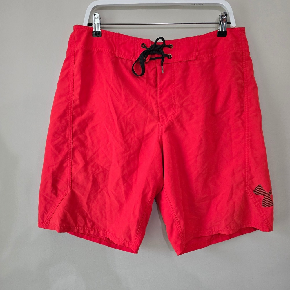 Under Armour Storm 1 HeatGear Board Shorts Mens 36 Water Resistant Swim Trunks